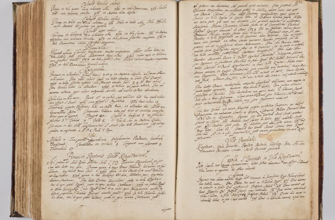 Zdjęcie nr 365 dla obiektu archiwalnego: Visitatio quindecim decanatuum, nempe: Skavinensis, Zathoriensis, Novi Montis, Skalensis, Wrocimoviensis, Adreoviensis, Kijensis, Paczanoviensis, Oswiecimensis, Żywiecensis, Witoviensis, Skoliensis, Opatovecensis, Wielicensis et Plesnensis a Peril. et R.D. Nicolao Oborski, episcopo Laodicensis, suffraganeo, archidiacono, vicario in spiritualibus generali Cracoviensi in annis 1663 - 1665 expedita