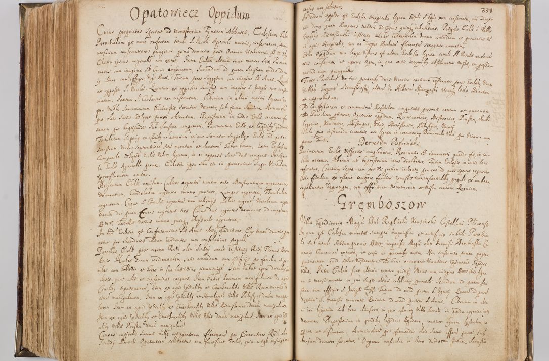 Zdjęcie nr 350 dla obiektu archiwalnego: Visitatio quindecim decanatuum, nempe: Skavinensis, Zathoriensis, Novi Montis, Skalensis, Wrocimoviensis, Adreoviensis, Kijensis, Paczanoviensis, Oswiecimensis, Żywiecensis, Witoviensis, Skoliensis, Opatovecensis, Wielicensis et Plesnensis a Peril. et R.D. Nicolao Oborski, episcopo Laodicensis, suffraganeo, archidiacono, vicario in spiritualibus generali Cracoviensi in annis 1663 - 1665 expedita