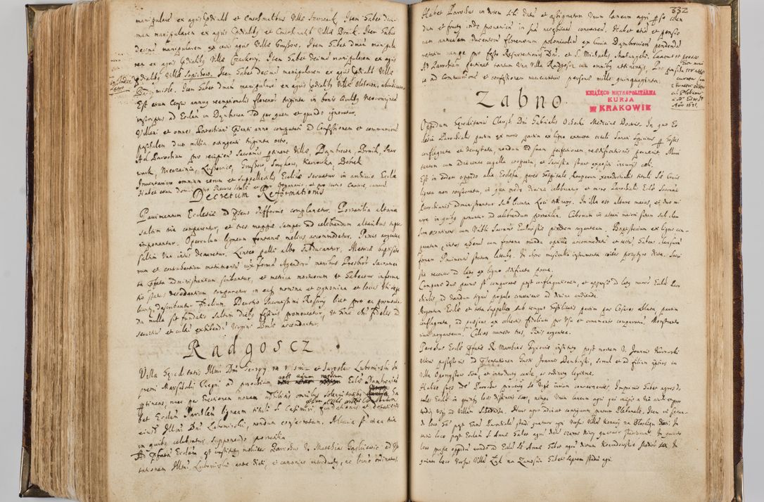 Zdjęcie nr 344 dla obiektu archiwalnego: Visitatio quindecim decanatuum, nempe: Skavinensis, Zathoriensis, Novi Montis, Skalensis, Wrocimoviensis, Adreoviensis, Kijensis, Paczanoviensis, Oswiecimensis, Żywiecensis, Witoviensis, Skoliensis, Opatovecensis, Wielicensis et Plesnensis a Peril. et R.D. Nicolao Oborski, episcopo Laodicensis, suffraganeo, archidiacono, vicario in spiritualibus generali Cracoviensi in annis 1663 - 1665 expedita