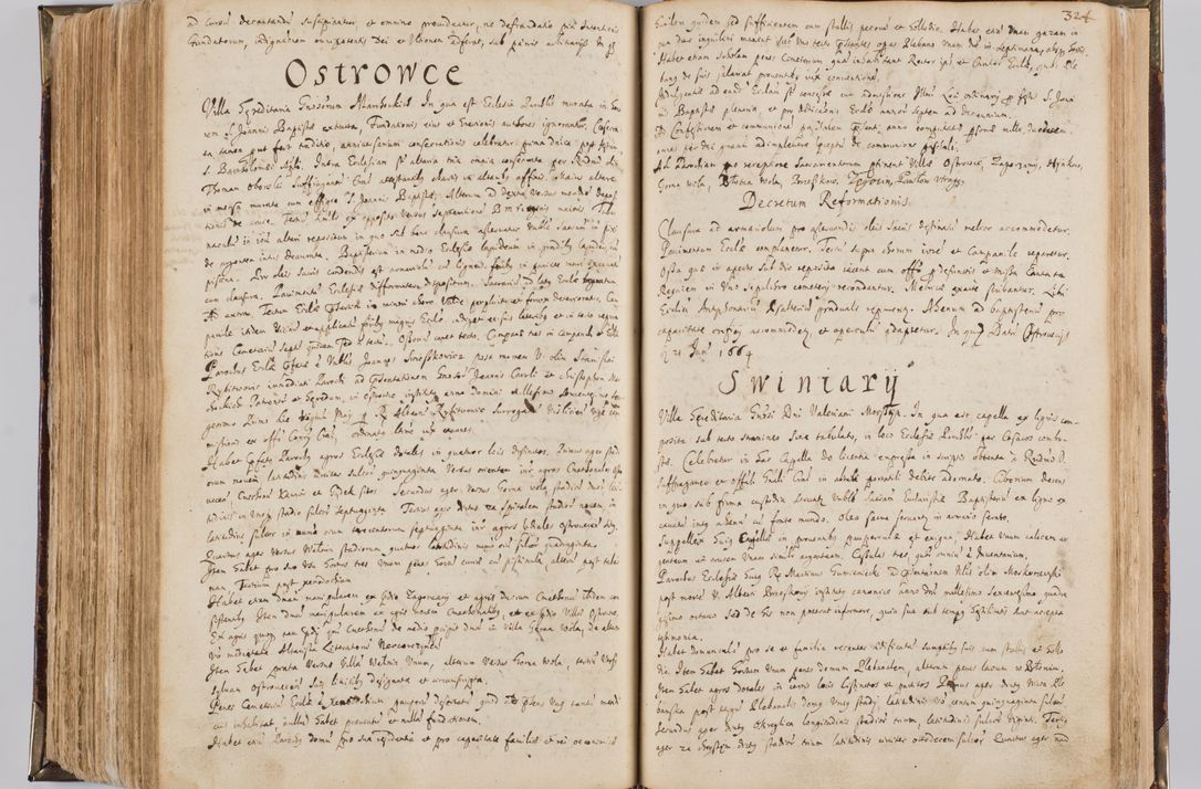 Zdjęcie nr 336 dla obiektu archiwalnego: Visitatio quindecim decanatuum, nempe: Skavinensis, Zathoriensis, Novi Montis, Skalensis, Wrocimoviensis, Adreoviensis, Kijensis, Paczanoviensis, Oswiecimensis, Żywiecensis, Witoviensis, Skoliensis, Opatovecensis, Wielicensis et Plesnensis a Peril. et R.D. Nicolao Oborski, episcopo Laodicensis, suffraganeo, archidiacono, vicario in spiritualibus generali Cracoviensi in annis 1663 - 1665 expedita