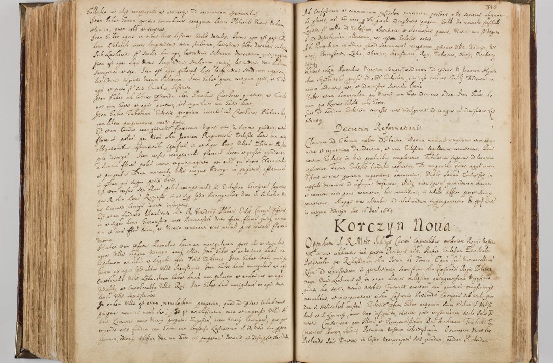 Zdjęcie nr 328 dla obiektu archiwalnego: Visitatio quindecim decanatuum, nempe: Skavinensis, Zathoriensis, Novi Montis, Skalensis, Wrocimoviensis, Adreoviensis, Kijensis, Paczanoviensis, Oswiecimensis, Żywiecensis, Witoviensis, Skoliensis, Opatovecensis, Wielicensis et Plesnensis a Peril. et R.D. Nicolao Oborski, episcopo Laodicensis, suffraganeo, archidiacono, vicario in spiritualibus generali Cracoviensi in annis 1663 - 1665 expedita