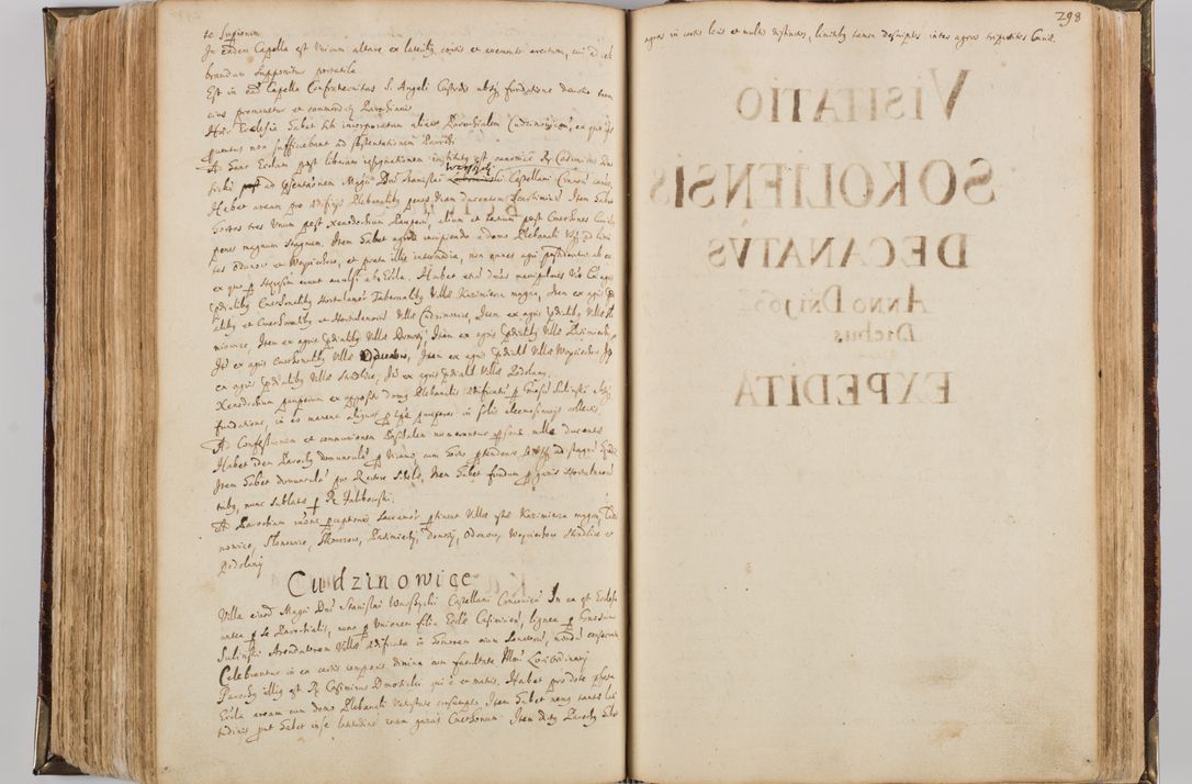 Zdjęcie nr 310 dla obiektu archiwalnego: Visitatio quindecim decanatuum, nempe: Skavinensis, Zathoriensis, Novi Montis, Skalensis, Wrocimoviensis, Adreoviensis, Kijensis, Paczanoviensis, Oswiecimensis, Żywiecensis, Witoviensis, Skoliensis, Opatovecensis, Wielicensis et Plesnensis a Peril. et R.D. Nicolao Oborski, episcopo Laodicensis, suffraganeo, archidiacono, vicario in spiritualibus generali Cracoviensi in annis 1663 - 1665 expedita