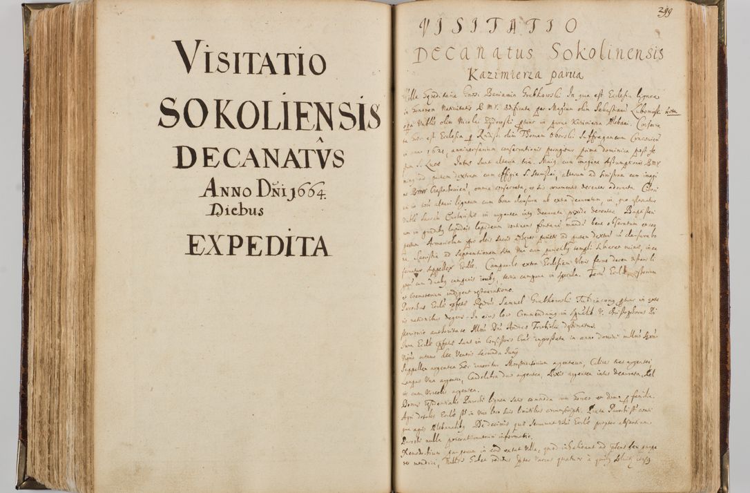 Zdjęcie nr 311 dla obiektu archiwalnego: Visitatio quindecim decanatuum, nempe: Skavinensis, Zathoriensis, Novi Montis, Skalensis, Wrocimoviensis, Adreoviensis, Kijensis, Paczanoviensis, Oswiecimensis, Żywiecensis, Witoviensis, Skoliensis, Opatovecensis, Wielicensis et Plesnensis a Peril. et R.D. Nicolao Oborski, episcopo Laodicensis, suffraganeo, archidiacono, vicario in spiritualibus generali Cracoviensi in annis 1663 - 1665 expedita