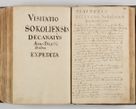 Zdjęcie nr 311 dla obiektu archiwalnego: Visitatio quindecim decanatuum, nempe: Skavinensis, Zathoriensis, Novi Montis, Skalensis, Wrocimoviensis, Adreoviensis, Kijensis, Paczanoviensis, Oswiecimensis, Żywiecensis, Witoviensis, Skoliensis, Opatovecensis, Wielicensis et Plesnensis a Peril. et R.D. Nicolao Oborski, episcopo Laodicensis, suffraganeo, archidiacono, vicario in spiritualibus generali Cracoviensi in annis 1663 - 1665 expedita