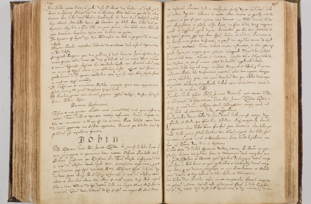 Zdjęcie nr 307 dla obiektu archiwalnego: Visitatio quindecim decanatuum, nempe: Skavinensis, Zathoriensis, Novi Montis, Skalensis, Wrocimoviensis, Adreoviensis, Kijensis, Paczanoviensis, Oswiecimensis, Żywiecensis, Witoviensis, Skoliensis, Opatovecensis, Wielicensis et Plesnensis a Peril. et R.D. Nicolao Oborski, episcopo Laodicensis, suffraganeo, archidiacono, vicario in spiritualibus generali Cracoviensi in annis 1663 - 1665 expedita