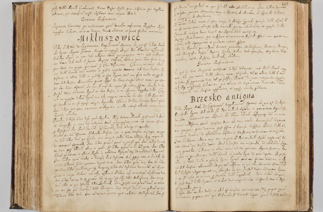 Zdjęcie nr 305 dla obiektu archiwalnego: Visitatio quindecim decanatuum, nempe: Skavinensis, Zathoriensis, Novi Montis, Skalensis, Wrocimoviensis, Adreoviensis, Kijensis, Paczanoviensis, Oswiecimensis, Żywiecensis, Witoviensis, Skoliensis, Opatovecensis, Wielicensis et Plesnensis a Peril. et R.D. Nicolao Oborski, episcopo Laodicensis, suffraganeo, archidiacono, vicario in spiritualibus generali Cracoviensi in annis 1663 - 1665 expedita
