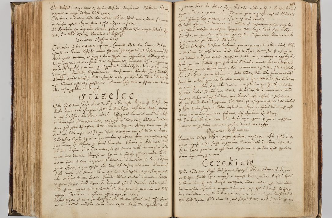Zdjęcie nr 303 dla obiektu archiwalnego: Visitatio quindecim decanatuum, nempe: Skavinensis, Zathoriensis, Novi Montis, Skalensis, Wrocimoviensis, Adreoviensis, Kijensis, Paczanoviensis, Oswiecimensis, Żywiecensis, Witoviensis, Skoliensis, Opatovecensis, Wielicensis et Plesnensis a Peril. et R.D. Nicolao Oborski, episcopo Laodicensis, suffraganeo, archidiacono, vicario in spiritualibus generali Cracoviensi in annis 1663 - 1665 expedita