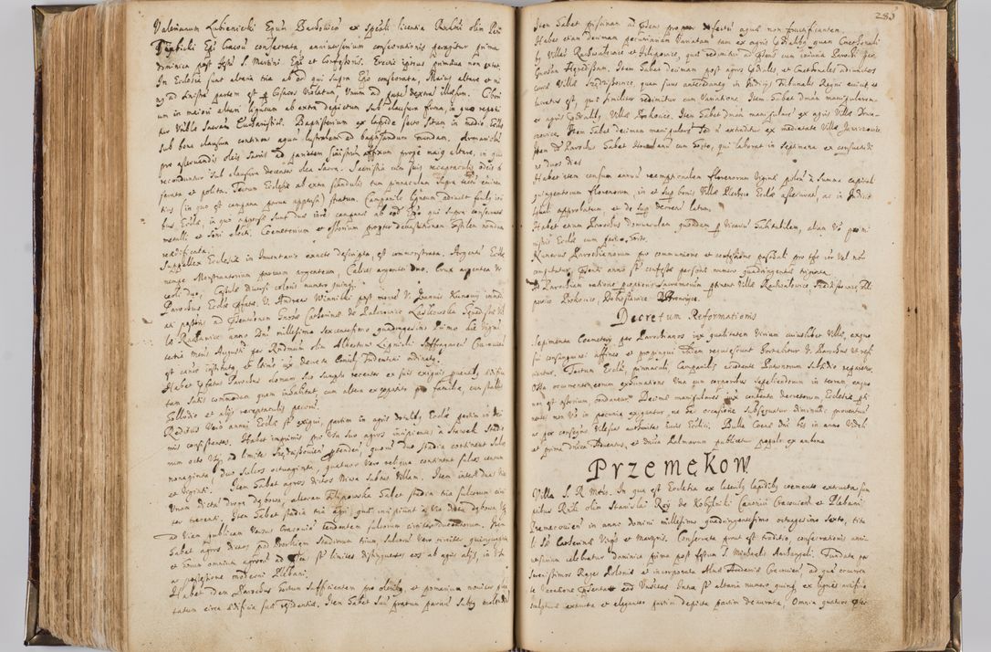Zdjęcie nr 297 dla obiektu archiwalnego: Visitatio quindecim decanatuum, nempe: Skavinensis, Zathoriensis, Novi Montis, Skalensis, Wrocimoviensis, Adreoviensis, Kijensis, Paczanoviensis, Oswiecimensis, Żywiecensis, Witoviensis, Skoliensis, Opatovecensis, Wielicensis et Plesnensis a Peril. et R.D. Nicolao Oborski, episcopo Laodicensis, suffraganeo, archidiacono, vicario in spiritualibus generali Cracoviensi in annis 1663 - 1665 expedita