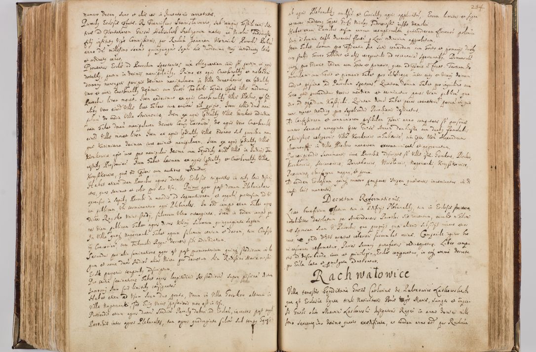 Zdjęcie nr 296 dla obiektu archiwalnego: Visitatio quindecim decanatuum, nempe: Skavinensis, Zathoriensis, Novi Montis, Skalensis, Wrocimoviensis, Adreoviensis, Kijensis, Paczanoviensis, Oswiecimensis, Żywiecensis, Witoviensis, Skoliensis, Opatovecensis, Wielicensis et Plesnensis a Peril. et R.D. Nicolao Oborski, episcopo Laodicensis, suffraganeo, archidiacono, vicario in spiritualibus generali Cracoviensi in annis 1663 - 1665 expedita