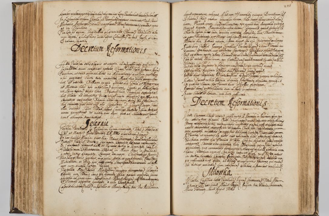 Zdjęcie nr 288 dla obiektu archiwalnego: Visitatio quindecim decanatuum, nempe: Skavinensis, Zathoriensis, Novi Montis, Skalensis, Wrocimoviensis, Adreoviensis, Kijensis, Paczanoviensis, Oswiecimensis, Żywiecensis, Witoviensis, Skoliensis, Opatovecensis, Wielicensis et Plesnensis a Peril. et R.D. Nicolao Oborski, episcopo Laodicensis, suffraganeo, archidiacono, vicario in spiritualibus generali Cracoviensi in annis 1663 - 1665 expedita