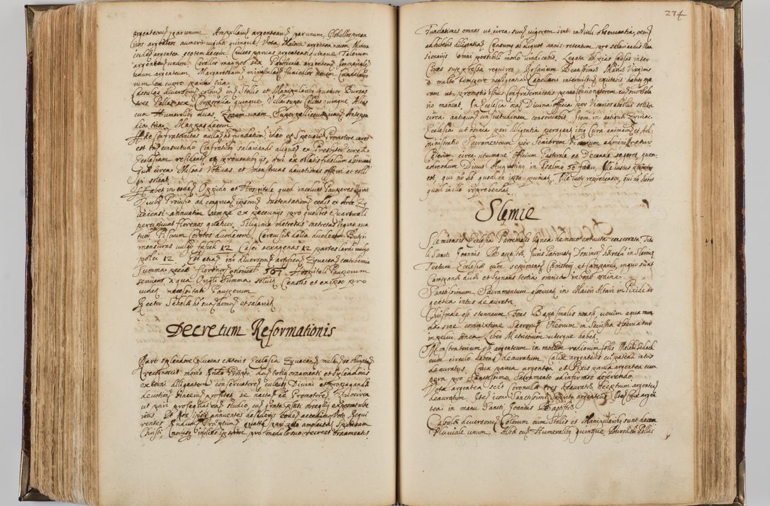 Zdjęcie nr 286 dla obiektu archiwalnego: Visitatio quindecim decanatuum, nempe: Skavinensis, Zathoriensis, Novi Montis, Skalensis, Wrocimoviensis, Adreoviensis, Kijensis, Paczanoviensis, Oswiecimensis, Żywiecensis, Witoviensis, Skoliensis, Opatovecensis, Wielicensis et Plesnensis a Peril. et R.D. Nicolao Oborski, episcopo Laodicensis, suffraganeo, archidiacono, vicario in spiritualibus generali Cracoviensi in annis 1663 - 1665 expedita