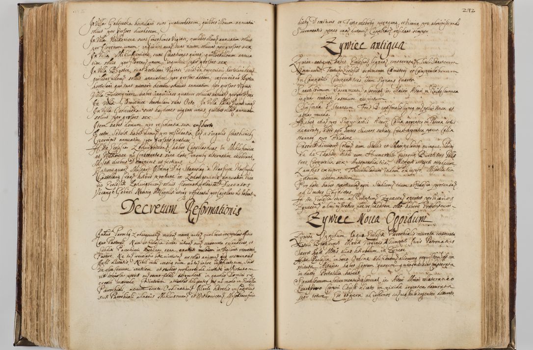 Zdjęcie nr 284 dla obiektu archiwalnego: Visitatio quindecim decanatuum, nempe: Skavinensis, Zathoriensis, Novi Montis, Skalensis, Wrocimoviensis, Adreoviensis, Kijensis, Paczanoviensis, Oswiecimensis, Żywiecensis, Witoviensis, Skoliensis, Opatovecensis, Wielicensis et Plesnensis a Peril. et R.D. Nicolao Oborski, episcopo Laodicensis, suffraganeo, archidiacono, vicario in spiritualibus generali Cracoviensi in annis 1663 - 1665 expedita