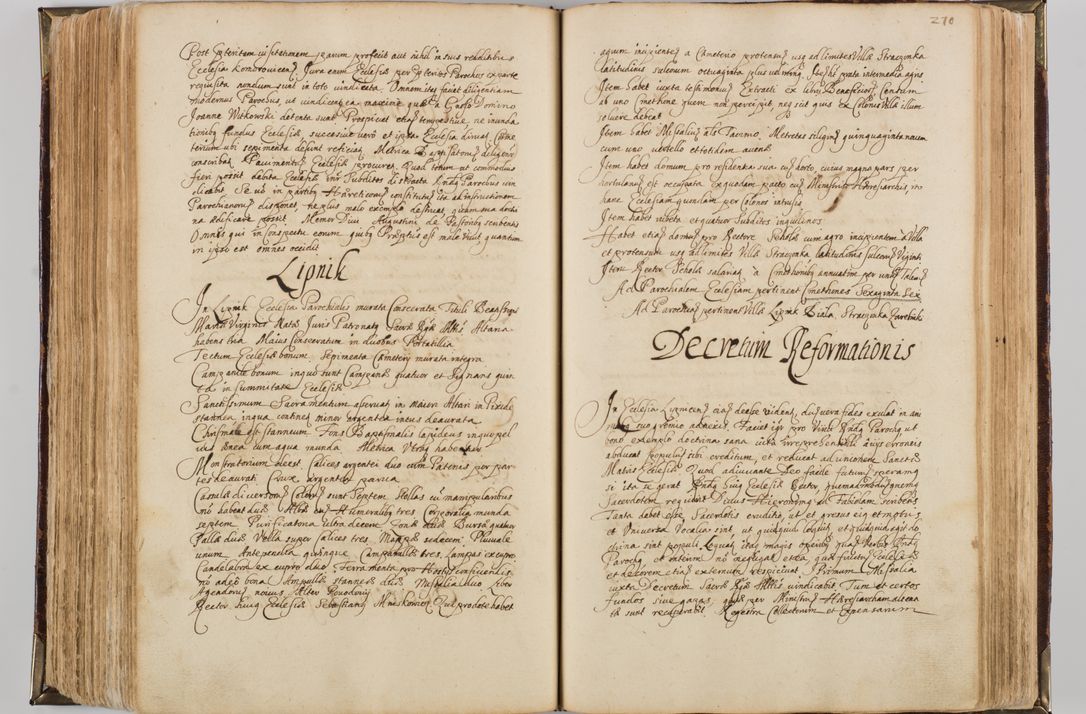 Zdjęcie nr 282 dla obiektu archiwalnego: Visitatio quindecim decanatuum, nempe: Skavinensis, Zathoriensis, Novi Montis, Skalensis, Wrocimoviensis, Adreoviensis, Kijensis, Paczanoviensis, Oswiecimensis, Żywiecensis, Witoviensis, Skoliensis, Opatovecensis, Wielicensis et Plesnensis a Peril. et R.D. Nicolao Oborski, episcopo Laodicensis, suffraganeo, archidiacono, vicario in spiritualibus generali Cracoviensi in annis 1663 - 1665 expedita