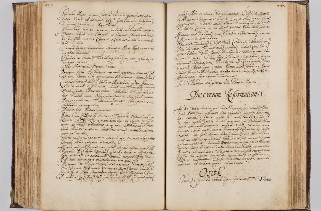 Zdjęcie nr 274 dla obiektu archiwalnego: Visitatio quindecim decanatuum, nempe: Skavinensis, Zathoriensis, Novi Montis, Skalensis, Wrocimoviensis, Adreoviensis, Kijensis, Paczanoviensis, Oswiecimensis, Żywiecensis, Witoviensis, Skoliensis, Opatovecensis, Wielicensis et Plesnensis a Peril. et R.D. Nicolao Oborski, episcopo Laodicensis, suffraganeo, archidiacono, vicario in spiritualibus generali Cracoviensi in annis 1663 - 1665 expedita