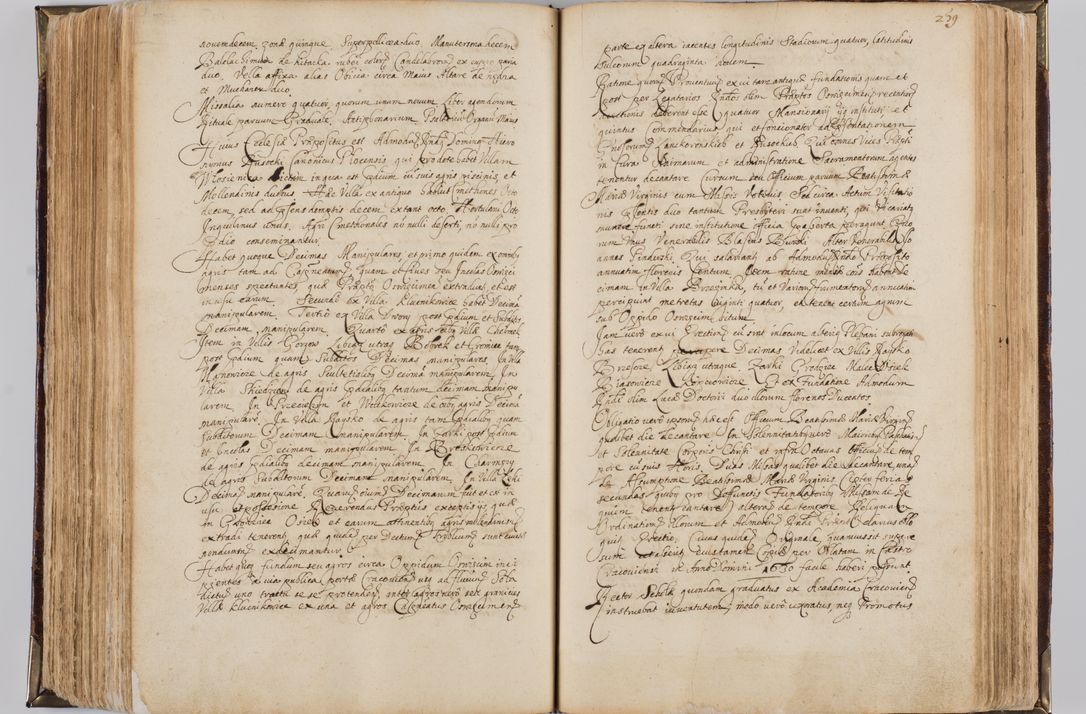 Zdjęcie nr 271 dla obiektu archiwalnego: Visitatio quindecim decanatuum, nempe: Skavinensis, Zathoriensis, Novi Montis, Skalensis, Wrocimoviensis, Adreoviensis, Kijensis, Paczanoviensis, Oswiecimensis, Żywiecensis, Witoviensis, Skoliensis, Opatovecensis, Wielicensis et Plesnensis a Peril. et R.D. Nicolao Oborski, episcopo Laodicensis, suffraganeo, archidiacono, vicario in spiritualibus generali Cracoviensi in annis 1663 - 1665 expedita