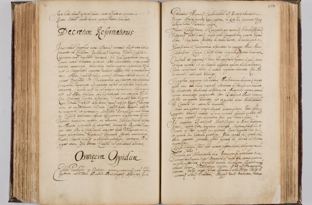 Zdjęcie nr 270 dla obiektu archiwalnego: Visitatio quindecim decanatuum, nempe: Skavinensis, Zathoriensis, Novi Montis, Skalensis, Wrocimoviensis, Adreoviensis, Kijensis, Paczanoviensis, Oswiecimensis, Żywiecensis, Witoviensis, Skoliensis, Opatovecensis, Wielicensis et Plesnensis a Peril. et R.D. Nicolao Oborski, episcopo Laodicensis, suffraganeo, archidiacono, vicario in spiritualibus generali Cracoviensi in annis 1663 - 1665 expedita