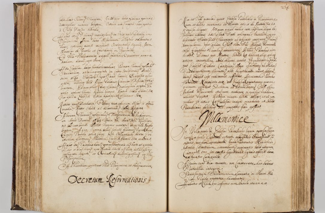 Zdjęcie nr 266 dla obiektu archiwalnego: Visitatio quindecim decanatuum, nempe: Skavinensis, Zathoriensis, Novi Montis, Skalensis, Wrocimoviensis, Adreoviensis, Kijensis, Paczanoviensis, Oswiecimensis, Żywiecensis, Witoviensis, Skoliensis, Opatovecensis, Wielicensis et Plesnensis a Peril. et R.D. Nicolao Oborski, episcopo Laodicensis, suffraganeo, archidiacono, vicario in spiritualibus generali Cracoviensi in annis 1663 - 1665 expedita