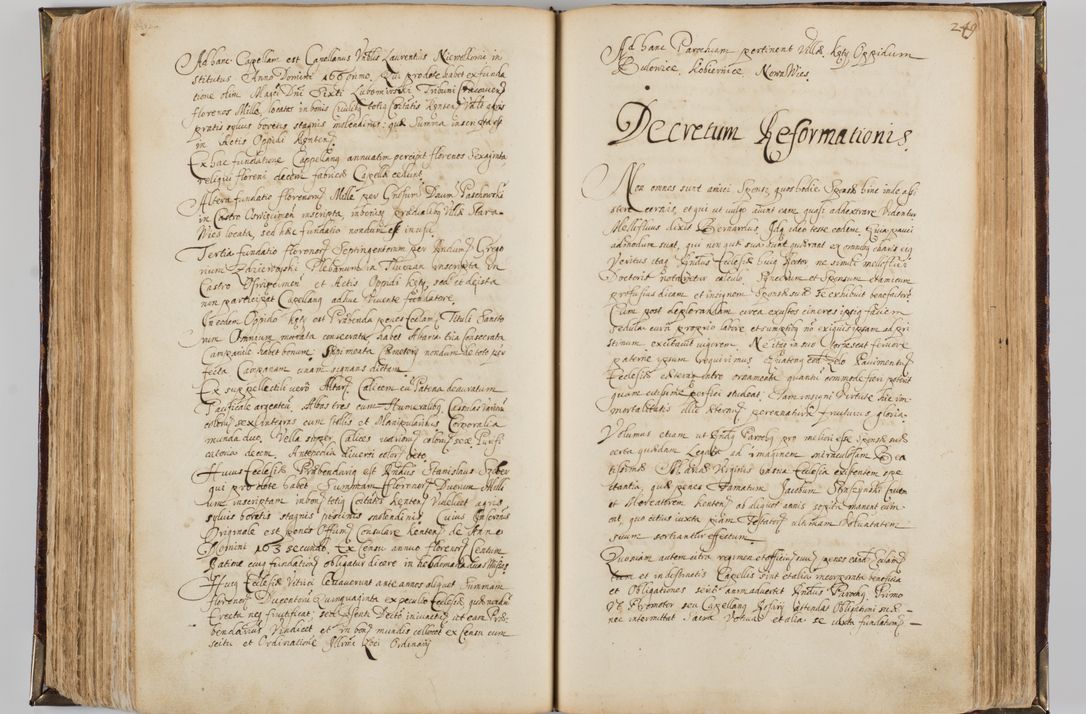 Zdjęcie nr 261 dla obiektu archiwalnego: Visitatio quindecim decanatuum, nempe: Skavinensis, Zathoriensis, Novi Montis, Skalensis, Wrocimoviensis, Adreoviensis, Kijensis, Paczanoviensis, Oswiecimensis, Żywiecensis, Witoviensis, Skoliensis, Opatovecensis, Wielicensis et Plesnensis a Peril. et R.D. Nicolao Oborski, episcopo Laodicensis, suffraganeo, archidiacono, vicario in spiritualibus generali Cracoviensi in annis 1663 - 1665 expedita