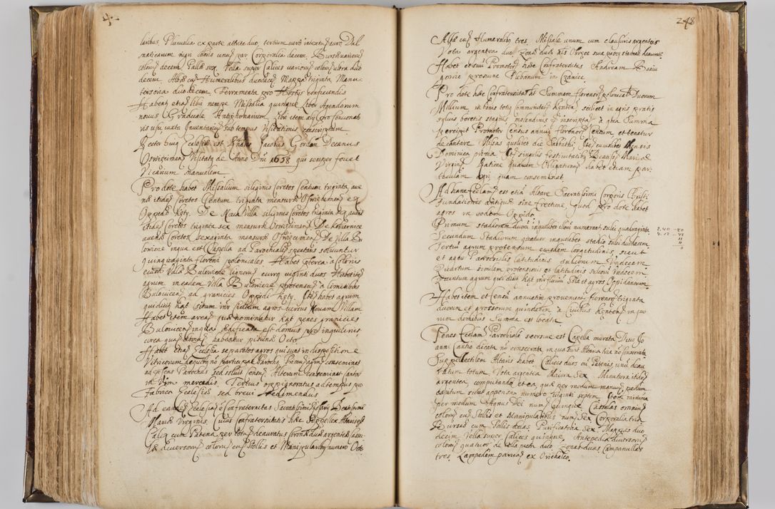 Zdjęcie nr 260 dla obiektu archiwalnego: Visitatio quindecim decanatuum, nempe: Skavinensis, Zathoriensis, Novi Montis, Skalensis, Wrocimoviensis, Adreoviensis, Kijensis, Paczanoviensis, Oswiecimensis, Żywiecensis, Witoviensis, Skoliensis, Opatovecensis, Wielicensis et Plesnensis a Peril. et R.D. Nicolao Oborski, episcopo Laodicensis, suffraganeo, archidiacono, vicario in spiritualibus generali Cracoviensi in annis 1663 - 1665 expedita