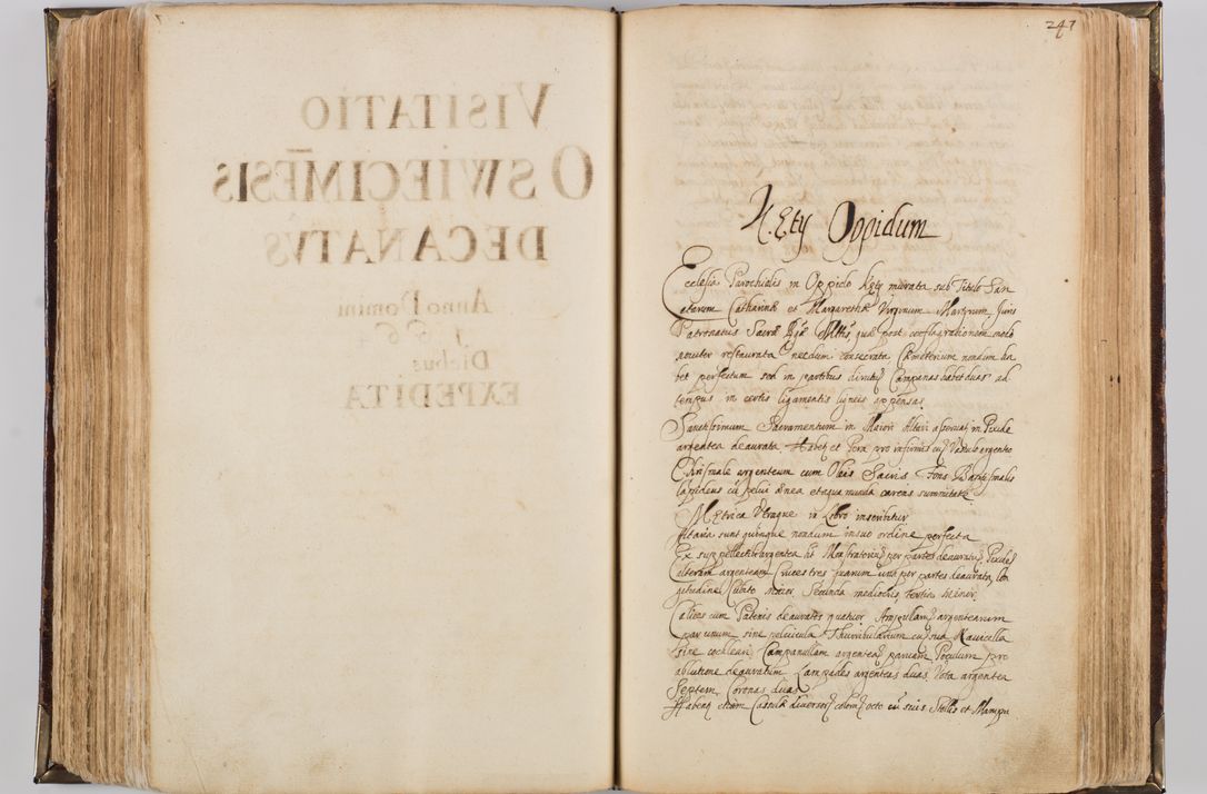 Zdjęcie nr 259 dla obiektu archiwalnego: Visitatio quindecim decanatuum, nempe: Skavinensis, Zathoriensis, Novi Montis, Skalensis, Wrocimoviensis, Adreoviensis, Kijensis, Paczanoviensis, Oswiecimensis, Żywiecensis, Witoviensis, Skoliensis, Opatovecensis, Wielicensis et Plesnensis a Peril. et R.D. Nicolao Oborski, episcopo Laodicensis, suffraganeo, archidiacono, vicario in spiritualibus generali Cracoviensi in annis 1663 - 1665 expedita