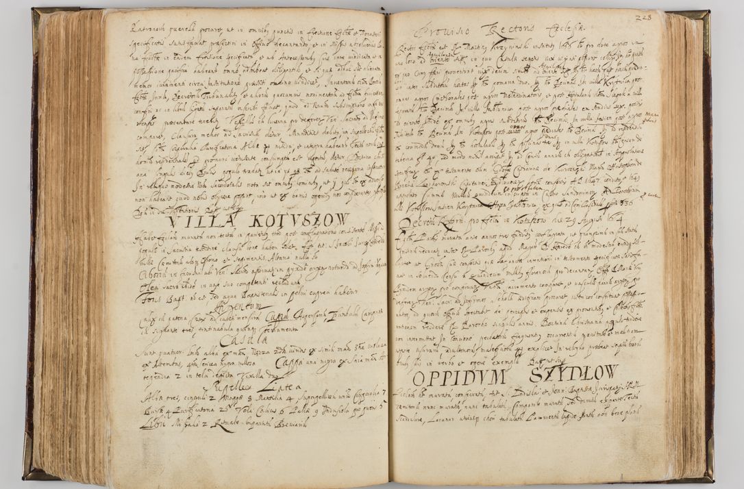 Zdjęcie nr 239 dla obiektu archiwalnego: Visitatio quindecim decanatuum, nempe: Skavinensis, Zathoriensis, Novi Montis, Skalensis, Wrocimoviensis, Adreoviensis, Kijensis, Paczanoviensis, Oswiecimensis, Żywiecensis, Witoviensis, Skoliensis, Opatovecensis, Wielicensis et Plesnensis a Peril. et R.D. Nicolao Oborski, episcopo Laodicensis, suffraganeo, archidiacono, vicario in spiritualibus generali Cracoviensi in annis 1663 - 1665 expedita