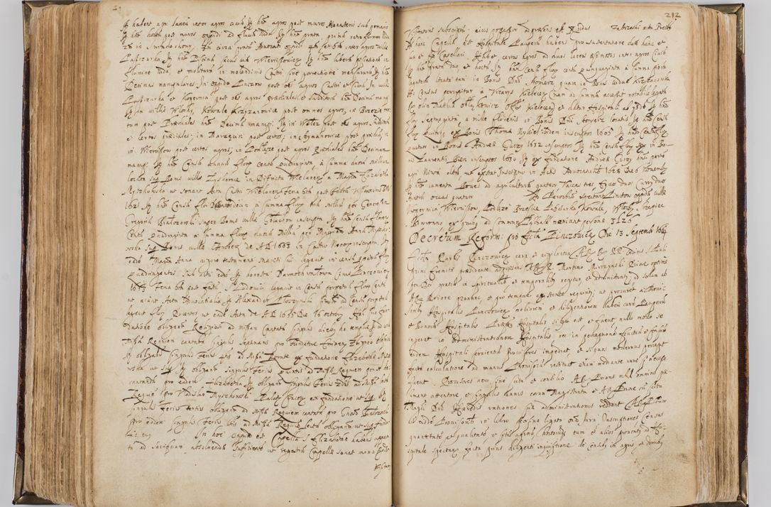 Zdjęcie nr 223 dla obiektu archiwalnego: Visitatio quindecim decanatuum, nempe: Skavinensis, Zathoriensis, Novi Montis, Skalensis, Wrocimoviensis, Adreoviensis, Kijensis, Paczanoviensis, Oswiecimensis, Żywiecensis, Witoviensis, Skoliensis, Opatovecensis, Wielicensis et Plesnensis a Peril. et R.D. Nicolao Oborski, episcopo Laodicensis, suffraganeo, archidiacono, vicario in spiritualibus generali Cracoviensi in annis 1663 - 1665 expedita