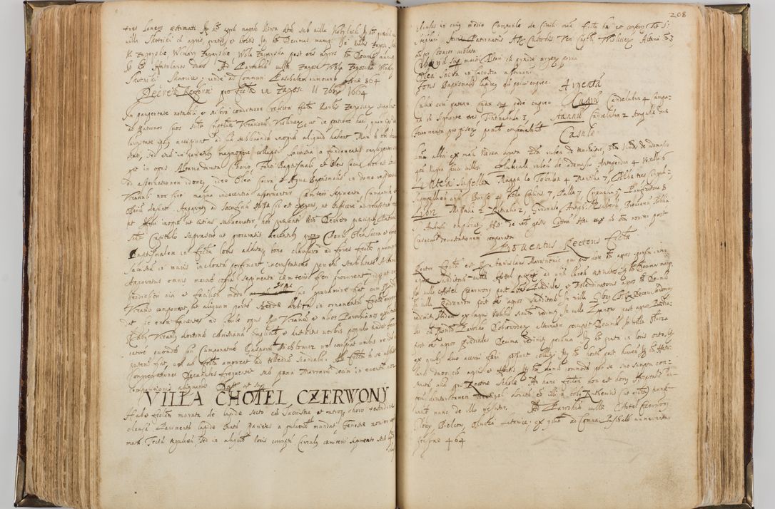 Zdjęcie nr 218 dla obiektu archiwalnego: Visitatio quindecim decanatuum, nempe: Skavinensis, Zathoriensis, Novi Montis, Skalensis, Wrocimoviensis, Adreoviensis, Kijensis, Paczanoviensis, Oswiecimensis, Żywiecensis, Witoviensis, Skoliensis, Opatovecensis, Wielicensis et Plesnensis a Peril. et R.D. Nicolao Oborski, episcopo Laodicensis, suffraganeo, archidiacono, vicario in spiritualibus generali Cracoviensi in annis 1663 - 1665 expedita