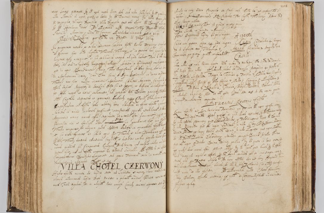 Zdjęcie nr 219 dla obiektu archiwalnego: Visitatio quindecim decanatuum, nempe: Skavinensis, Zathoriensis, Novi Montis, Skalensis, Wrocimoviensis, Adreoviensis, Kijensis, Paczanoviensis, Oswiecimensis, Żywiecensis, Witoviensis, Skoliensis, Opatovecensis, Wielicensis et Plesnensis a Peril. et R.D. Nicolao Oborski, episcopo Laodicensis, suffraganeo, archidiacono, vicario in spiritualibus generali Cracoviensi in annis 1663 - 1665 expedita