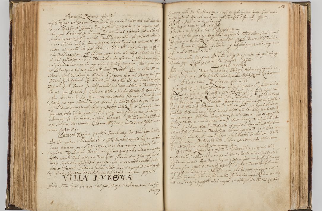 Zdjęcie nr 211 dla obiektu archiwalnego: Visitatio quindecim decanatuum, nempe: Skavinensis, Zathoriensis, Novi Montis, Skalensis, Wrocimoviensis, Adreoviensis, Kijensis, Paczanoviensis, Oswiecimensis, Żywiecensis, Witoviensis, Skoliensis, Opatovecensis, Wielicensis et Plesnensis a Peril. et R.D. Nicolao Oborski, episcopo Laodicensis, suffraganeo, archidiacono, vicario in spiritualibus generali Cracoviensi in annis 1663 - 1665 expedita