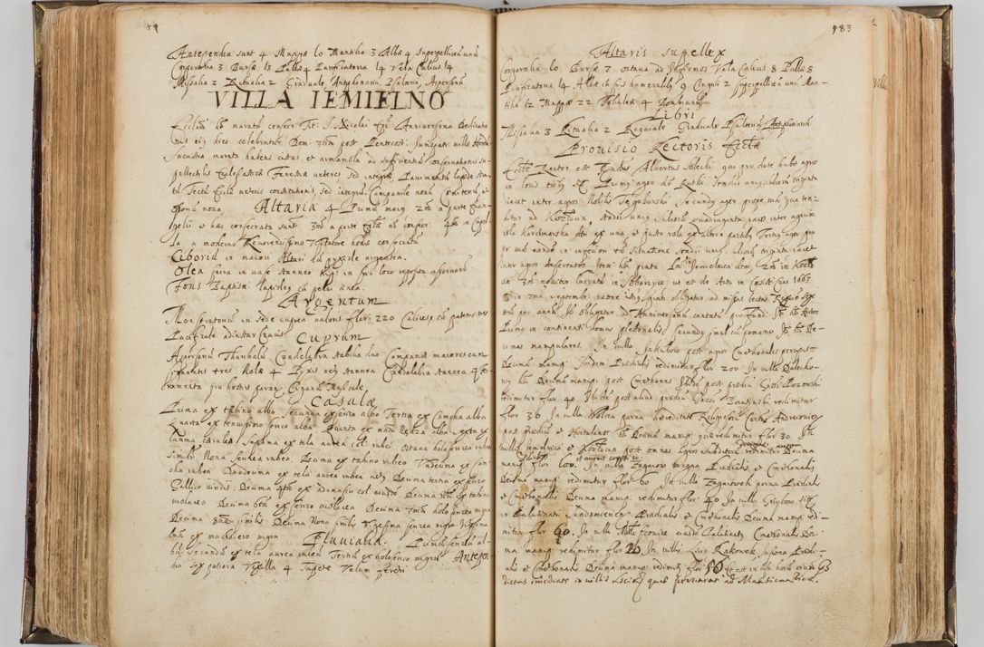 Zdjęcie nr 194 dla obiektu archiwalnego: Visitatio quindecim decanatuum, nempe: Skavinensis, Zathoriensis, Novi Montis, Skalensis, Wrocimoviensis, Adreoviensis, Kijensis, Paczanoviensis, Oswiecimensis, Żywiecensis, Witoviensis, Skoliensis, Opatovecensis, Wielicensis et Plesnensis a Peril. et R.D. Nicolao Oborski, episcopo Laodicensis, suffraganeo, archidiacono, vicario in spiritualibus generali Cracoviensi in annis 1663 - 1665 expedita