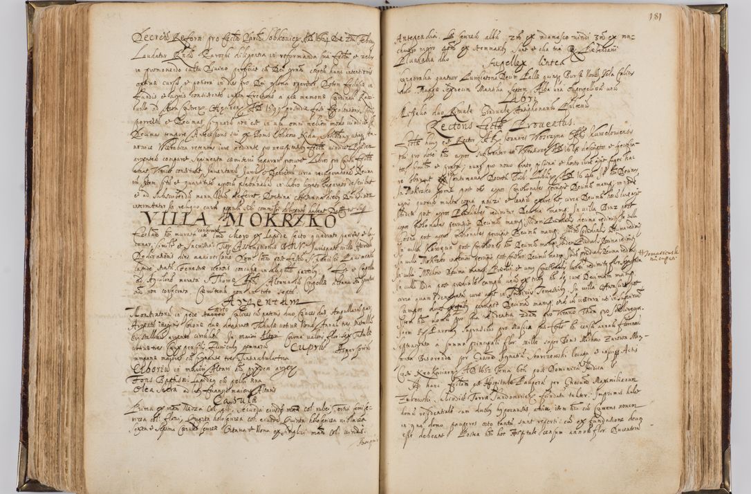 Zdjęcie nr 192 dla obiektu archiwalnego: Visitatio quindecim decanatuum, nempe: Skavinensis, Zathoriensis, Novi Montis, Skalensis, Wrocimoviensis, Adreoviensis, Kijensis, Paczanoviensis, Oswiecimensis, Żywiecensis, Witoviensis, Skoliensis, Opatovecensis, Wielicensis et Plesnensis a Peril. et R.D. Nicolao Oborski, episcopo Laodicensis, suffraganeo, archidiacono, vicario in spiritualibus generali Cracoviensi in annis 1663 - 1665 expedita