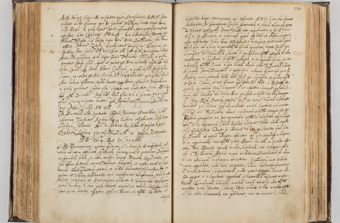 Zdjęcie nr 189 dla obiektu archiwalnego: Visitatio quindecim decanatuum, nempe: Skavinensis, Zathoriensis, Novi Montis, Skalensis, Wrocimoviensis, Adreoviensis, Kijensis, Paczanoviensis, Oswiecimensis, Żywiecensis, Witoviensis, Skoliensis, Opatovecensis, Wielicensis et Plesnensis a Peril. et R.D. Nicolao Oborski, episcopo Laodicensis, suffraganeo, archidiacono, vicario in spiritualibus generali Cracoviensi in annis 1663 - 1665 expedita