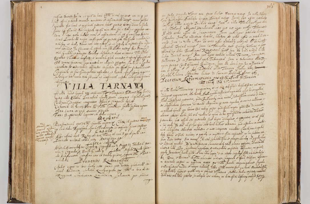 Zdjęcie nr 176 dla obiektu archiwalnego: Visitatio quindecim decanatuum, nempe: Skavinensis, Zathoriensis, Novi Montis, Skalensis, Wrocimoviensis, Adreoviensis, Kijensis, Paczanoviensis, Oswiecimensis, Żywiecensis, Witoviensis, Skoliensis, Opatovecensis, Wielicensis et Plesnensis a Peril. et R.D. Nicolao Oborski, episcopo Laodicensis, suffraganeo, archidiacono, vicario in spiritualibus generali Cracoviensi in annis 1663 - 1665 expedita