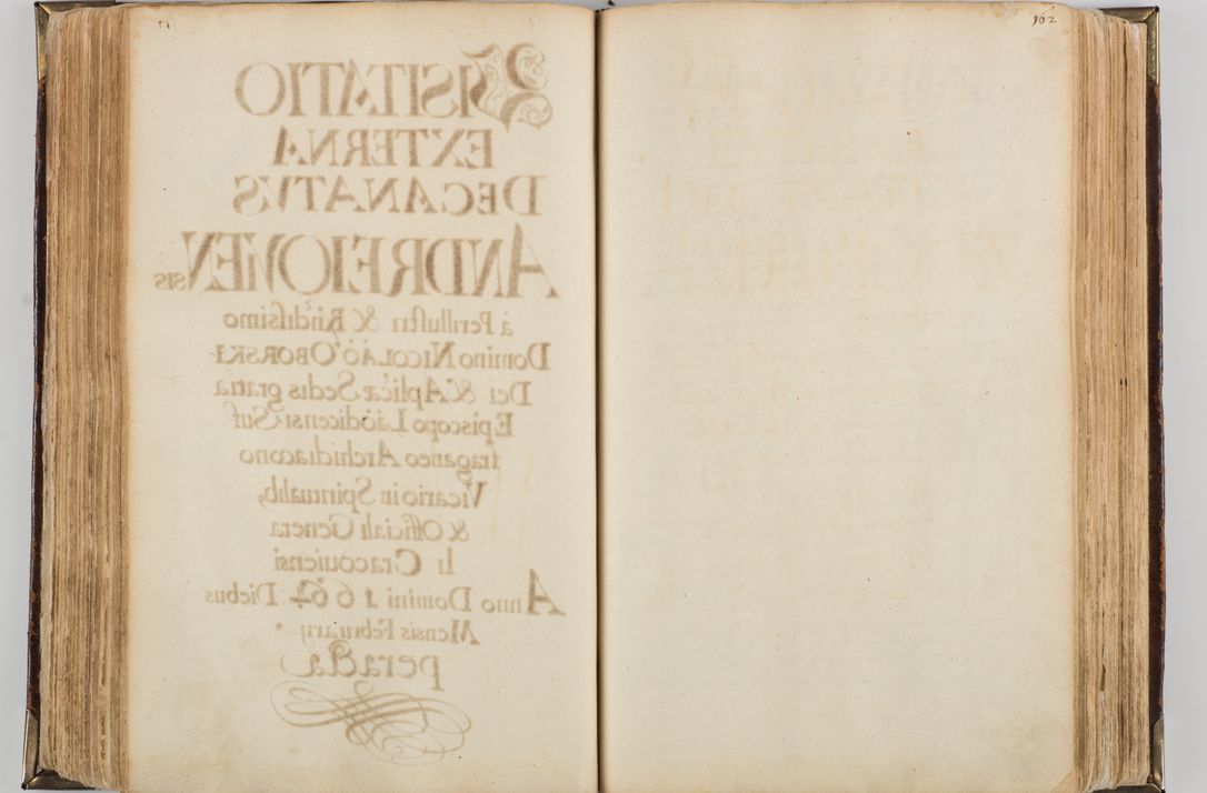 Zdjęcie nr 173 dla obiektu archiwalnego: Visitatio quindecim decanatuum, nempe: Skavinensis, Zathoriensis, Novi Montis, Skalensis, Wrocimoviensis, Adreoviensis, Kijensis, Paczanoviensis, Oswiecimensis, Żywiecensis, Witoviensis, Skoliensis, Opatovecensis, Wielicensis et Plesnensis a Peril. et R.D. Nicolao Oborski, episcopo Laodicensis, suffraganeo, archidiacono, vicario in spiritualibus generali Cracoviensi in annis 1663 - 1665 expedita