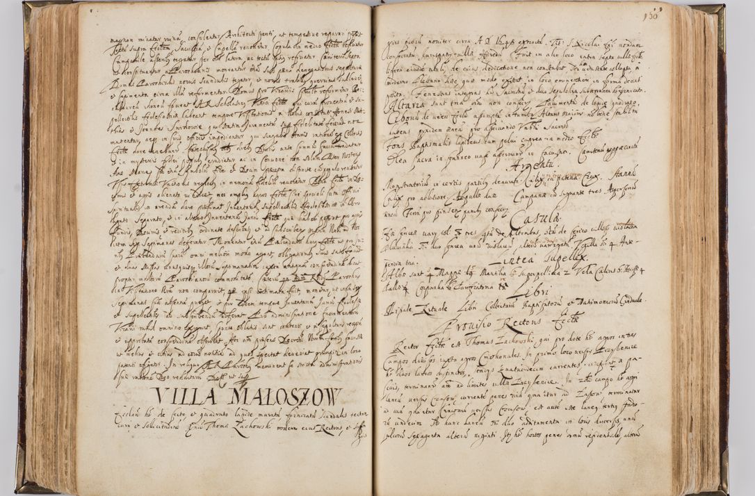 Zdjęcie nr 168 dla obiektu archiwalnego: Visitatio quindecim decanatuum, nempe: Skavinensis, Zathoriensis, Novi Montis, Skalensis, Wrocimoviensis, Adreoviensis, Kijensis, Paczanoviensis, Oswiecimensis, Żywiecensis, Witoviensis, Skoliensis, Opatovecensis, Wielicensis et Plesnensis a Peril. et R.D. Nicolao Oborski, episcopo Laodicensis, suffraganeo, archidiacono, vicario in spiritualibus generali Cracoviensi in annis 1663 - 1665 expedita