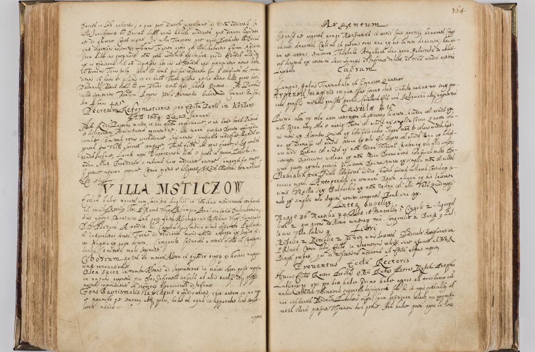 Zdjęcie nr 166 dla obiektu archiwalnego: Visitatio quindecim decanatuum, nempe: Skavinensis, Zathoriensis, Novi Montis, Skalensis, Wrocimoviensis, Adreoviensis, Kijensis, Paczanoviensis, Oswiecimensis, Żywiecensis, Witoviensis, Skoliensis, Opatovecensis, Wielicensis et Plesnensis a Peril. et R.D. Nicolao Oborski, episcopo Laodicensis, suffraganeo, archidiacono, vicario in spiritualibus generali Cracoviensi in annis 1663 - 1665 expedita