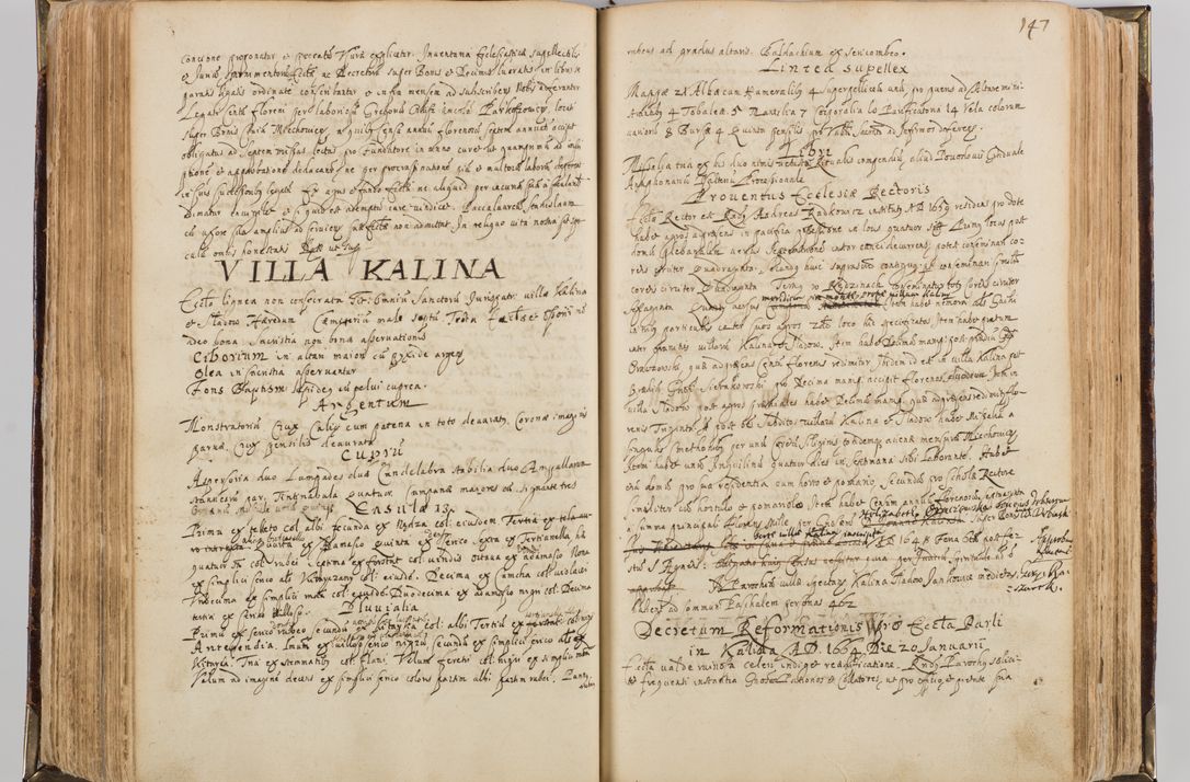 Zdjęcie nr 158 dla obiektu archiwalnego: Visitatio quindecim decanatuum, nempe: Skavinensis, Zathoriensis, Novi Montis, Skalensis, Wrocimoviensis, Adreoviensis, Kijensis, Paczanoviensis, Oswiecimensis, Żywiecensis, Witoviensis, Skoliensis, Opatovecensis, Wielicensis et Plesnensis a Peril. et R.D. Nicolao Oborski, episcopo Laodicensis, suffraganeo, archidiacono, vicario in spiritualibus generali Cracoviensi in annis 1663 - 1665 expedita