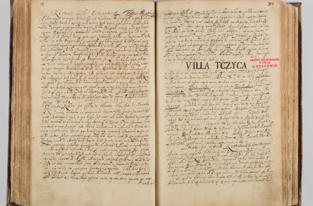 Zdjęcie nr 127 dla obiektu archiwalnego: Visitatio quindecim decanatuum, nempe: Skavinensis, Zathoriensis, Novi Montis, Skalensis, Wrocimoviensis, Adreoviensis, Kijensis, Paczanoviensis, Oswiecimensis, Żywiecensis, Witoviensis, Skoliensis, Opatovecensis, Wielicensis et Plesnensis a Peril. et R.D. Nicolao Oborski, episcopo Laodicensis, suffraganeo, archidiacono, vicario in spiritualibus generali Cracoviensi in annis 1663 - 1665 expedita