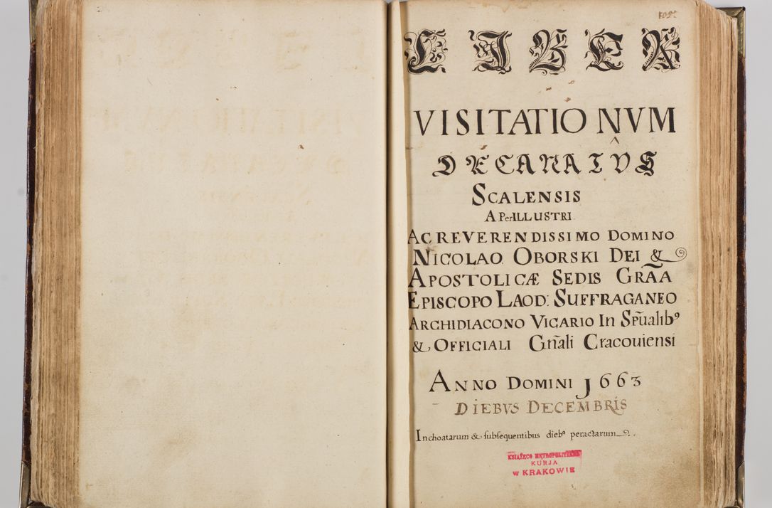 Zdjęcie nr 113 dla obiektu archiwalnego: Visitatio quindecim decanatuum, nempe: Skavinensis, Zathoriensis, Novi Montis, Skalensis, Wrocimoviensis, Adreoviensis, Kijensis, Paczanoviensis, Oswiecimensis, Żywiecensis, Witoviensis, Skoliensis, Opatovecensis, Wielicensis et Plesnensis a Peril. et R.D. Nicolao Oborski, episcopo Laodicensis, suffraganeo, archidiacono, vicario in spiritualibus generali Cracoviensi in annis 1663 - 1665 expedita