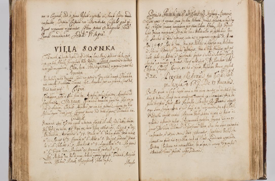 Zdjęcie nr 106 dla obiektu archiwalnego: Visitatio quindecim decanatuum, nempe: Skavinensis, Zathoriensis, Novi Montis, Skalensis, Wrocimoviensis, Adreoviensis, Kijensis, Paczanoviensis, Oswiecimensis, Żywiecensis, Witoviensis, Skoliensis, Opatovecensis, Wielicensis et Plesnensis a Peril. et R.D. Nicolao Oborski, episcopo Laodicensis, suffraganeo, archidiacono, vicario in spiritualibus generali Cracoviensi in annis 1663 - 1665 expedita