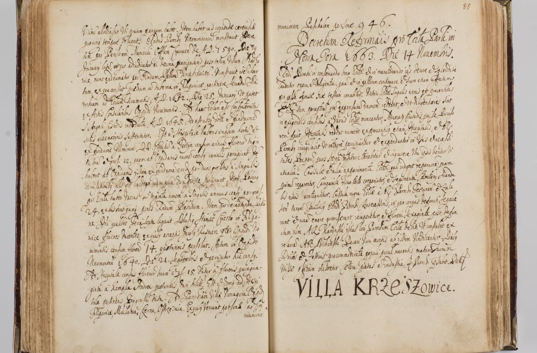 Zdjęcie nr 98 dla obiektu archiwalnego: Visitatio quindecim decanatuum, nempe: Skavinensis, Zathoriensis, Novi Montis, Skalensis, Wrocimoviensis, Adreoviensis, Kijensis, Paczanoviensis, Oswiecimensis, Żywiecensis, Witoviensis, Skoliensis, Opatovecensis, Wielicensis et Plesnensis a Peril. et R.D. Nicolao Oborski, episcopo Laodicensis, suffraganeo, archidiacono, vicario in spiritualibus generali Cracoviensi in annis 1663 - 1665 expedita