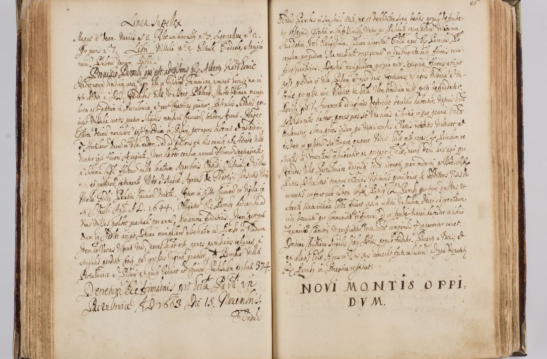 Zdjęcie nr 96 dla obiektu archiwalnego: Visitatio quindecim decanatuum, nempe: Skavinensis, Zathoriensis, Novi Montis, Skalensis, Wrocimoviensis, Adreoviensis, Kijensis, Paczanoviensis, Oswiecimensis, Żywiecensis, Witoviensis, Skoliensis, Opatovecensis, Wielicensis et Plesnensis a Peril. et R.D. Nicolao Oborski, episcopo Laodicensis, suffraganeo, archidiacono, vicario in spiritualibus generali Cracoviensi in annis 1663 - 1665 expedita