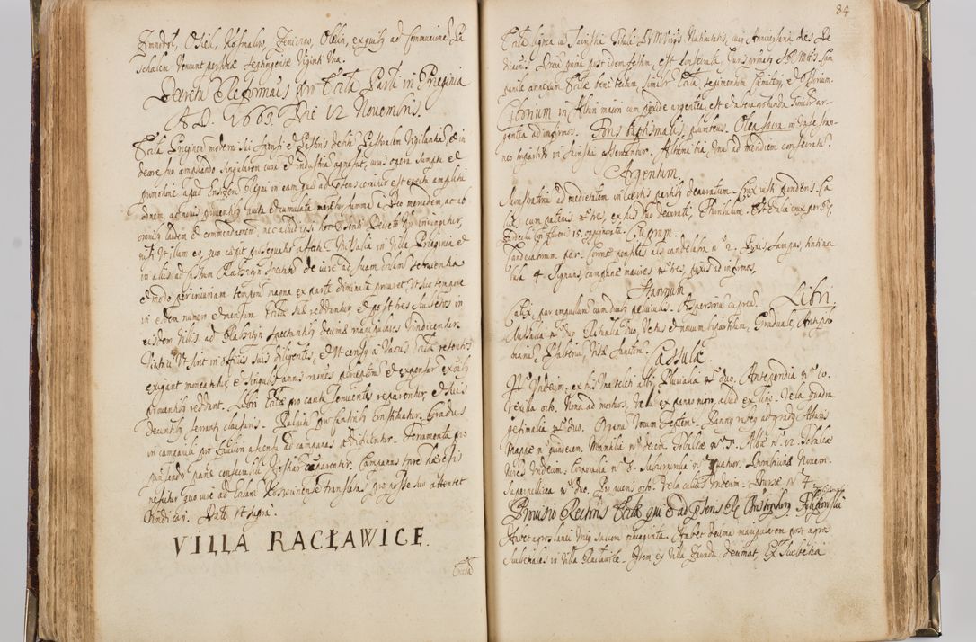 Zdjęcie nr 94 dla obiektu archiwalnego: Visitatio quindecim decanatuum, nempe: Skavinensis, Zathoriensis, Novi Montis, Skalensis, Wrocimoviensis, Adreoviensis, Kijensis, Paczanoviensis, Oswiecimensis, Żywiecensis, Witoviensis, Skoliensis, Opatovecensis, Wielicensis et Plesnensis a Peril. et R.D. Nicolao Oborski, episcopo Laodicensis, suffraganeo, archidiacono, vicario in spiritualibus generali Cracoviensi in annis 1663 - 1665 expedita