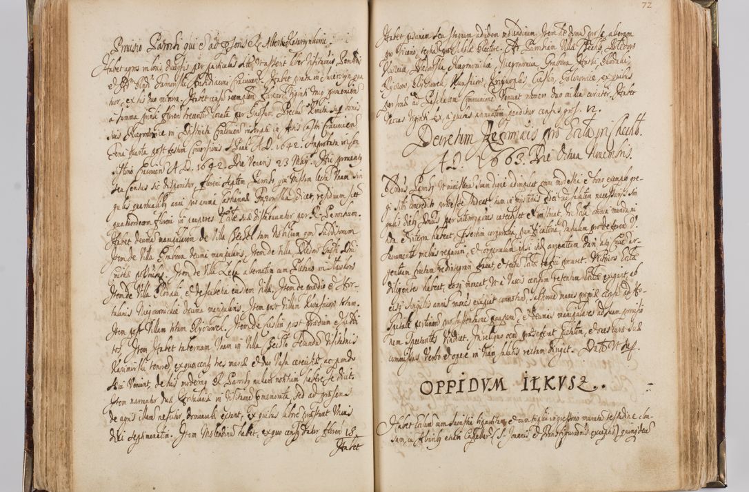 Zdjęcie nr 82 dla obiektu archiwalnego: Visitatio quindecim decanatuum, nempe: Skavinensis, Zathoriensis, Novi Montis, Skalensis, Wrocimoviensis, Adreoviensis, Kijensis, Paczanoviensis, Oswiecimensis, Żywiecensis, Witoviensis, Skoliensis, Opatovecensis, Wielicensis et Plesnensis a Peril. et R.D. Nicolao Oborski, episcopo Laodicensis, suffraganeo, archidiacono, vicario in spiritualibus generali Cracoviensi in annis 1663 - 1665 expedita