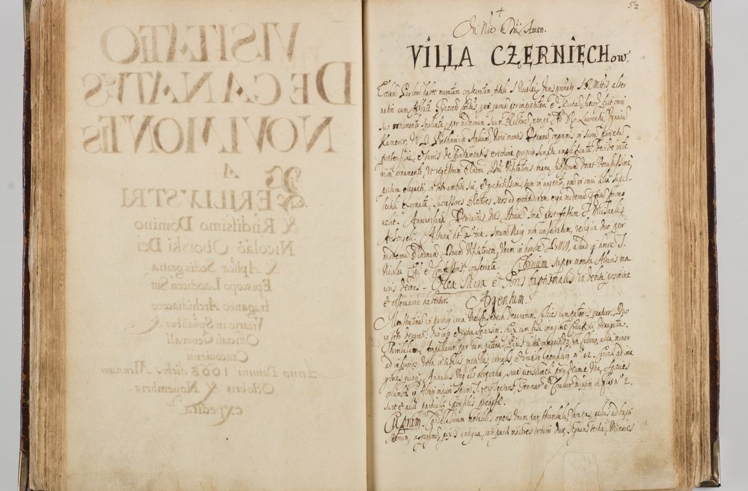 Zdjęcie nr 60 dla obiektu archiwalnego: Visitatio quindecim decanatuum, nempe: Skavinensis, Zathoriensis, Novi Montis, Skalensis, Wrocimoviensis, Adreoviensis, Kijensis, Paczanoviensis, Oswiecimensis, Żywiecensis, Witoviensis, Skoliensis, Opatovecensis, Wielicensis et Plesnensis a Peril. et R.D. Nicolao Oborski, episcopo Laodicensis, suffraganeo, archidiacono, vicario in spiritualibus generali Cracoviensi in annis 1663 - 1665 expedita