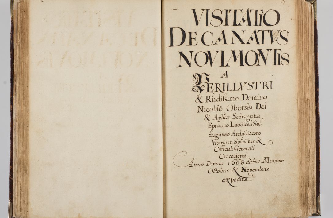 Zdjęcie nr 59 dla obiektu archiwalnego: Visitatio quindecim decanatuum, nempe: Skavinensis, Zathoriensis, Novi Montis, Skalensis, Wrocimoviensis, Adreoviensis, Kijensis, Paczanoviensis, Oswiecimensis, Żywiecensis, Witoviensis, Skoliensis, Opatovecensis, Wielicensis et Plesnensis a Peril. et R.D. Nicolao Oborski, episcopo Laodicensis, suffraganeo, archidiacono, vicario in spiritualibus generali Cracoviensi in annis 1663 - 1665 expedita