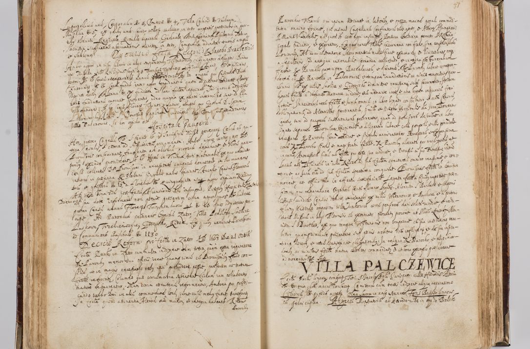 Zdjęcie nr 45 dla obiektu archiwalnego: Visitatio quindecim decanatuum, nempe: Skavinensis, Zathoriensis, Novi Montis, Skalensis, Wrocimoviensis, Adreoviensis, Kijensis, Paczanoviensis, Oswiecimensis, Żywiecensis, Witoviensis, Skoliensis, Opatovecensis, Wielicensis et Plesnensis a Peril. et R.D. Nicolao Oborski, episcopo Laodicensis, suffraganeo, archidiacono, vicario in spiritualibus generali Cracoviensi in annis 1663 - 1665 expedita