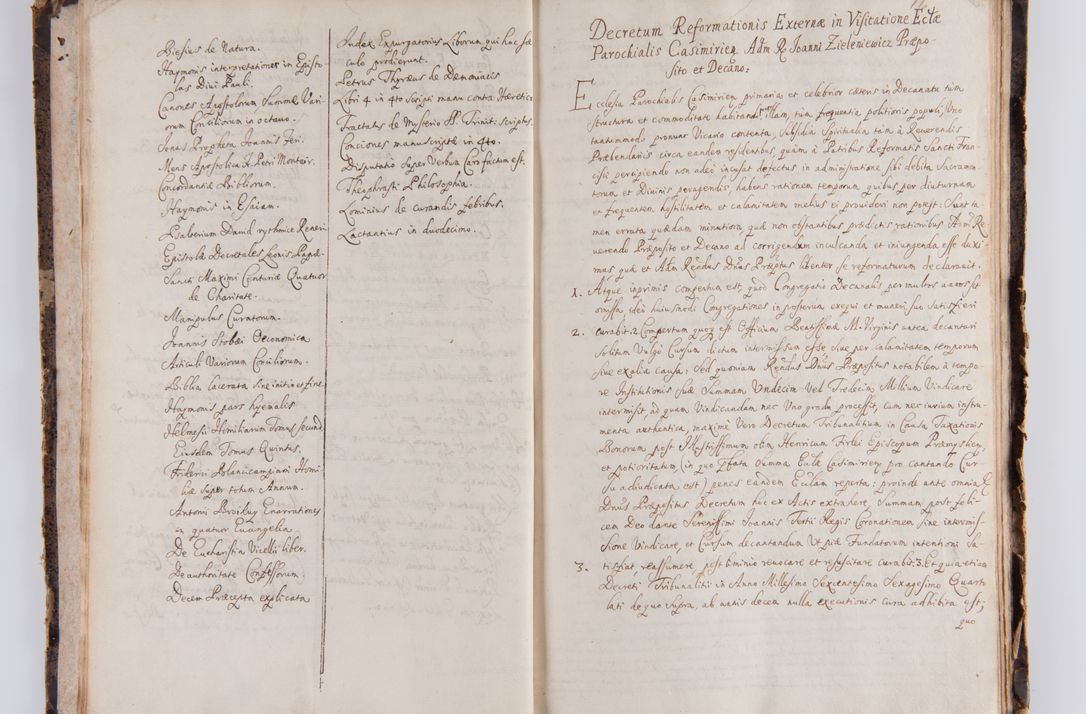 Zdjęcie nr 16 dla obiektu archiwalnego: Visitatio ecclesiarum parachialium in decanatu Casimieriensi in archidiaconatu Lublinensi expedita per R.D. Josephum Nieradzki, canonicum Luceoriensem, praepostium Markuszoviensem, surrogatum officialem Lublinensem ab Illustr. R.D. Andrea Trzebicki, episco Cracoviensi, duce Severiae specialiter datum et deputatum commissarium. Visitatio heac peracta est a.D. 1675