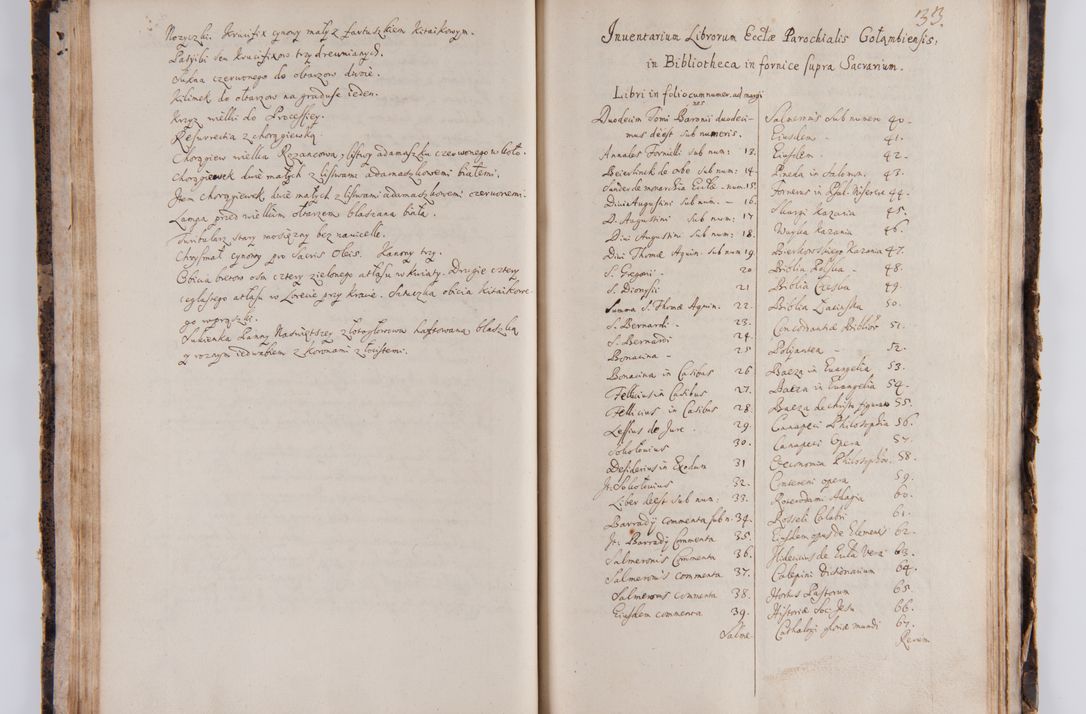 Zdjęcie nr 39 dla obiektu archiwalnego: Visitatio ecclesiarum parachialium in decanatu Casimieriensi in archidiaconatu Lublinensi expedita per R.D. Josephum Nieradzki, canonicum Luceoriensem, praepostium Markuszoviensem, surrogatum officialem Lublinensem ab Illustr. R.D. Andrea Trzebicki, episco Cracoviensi, duce Severiae specialiter datum et deputatum commissarium. Visitatio heac peracta est a.D. 1675