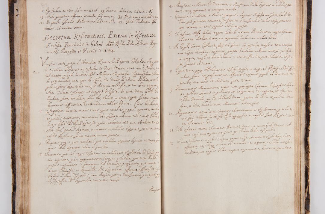 Zdjęcie nr 41 dla obiektu archiwalnego: Visitatio ecclesiarum parachialium in decanatu Casimieriensi in archidiaconatu Lublinensi expedita per R.D. Josephum Nieradzki, canonicum Luceoriensem, praepostium Markuszoviensem, surrogatum officialem Lublinensem ab Illustr. R.D. Andrea Trzebicki, episco Cracoviensi, duce Severiae specialiter datum et deputatum commissarium. Visitatio heac peracta est a.D. 1675